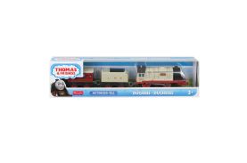 Thomas locomotiva motorizata personajul ducele cu 2 vagoane si accesorii
