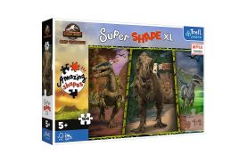 Puzzle trefl primo super shape xxl 104 jurassic world