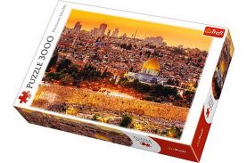 Puzzle trefl 3000 acoperisuri in ierusalim