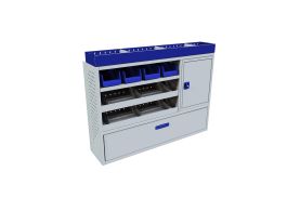Sistem mobilier modular Provan VCPL-150-016-1 pentru VAUXHALL Combo 2018, ampatament L2 (2975 mm), inaltime H1 (1817 mm)