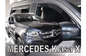 Paravanturi Heko Compatibile MERCEDES X Class W470 2017-2020 Pick-Up - fata si spate