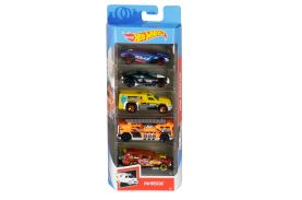 Set 5 masini hot wheels rescue