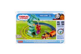 Thomas set de joaca cu locomotiva push along nia si accesorii
