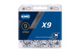 Lant KMC X9 Grey 9 Viteze 116 Zale - Set 25 bucati