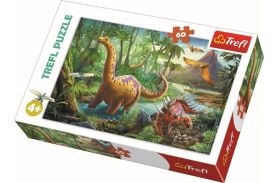 Puzzle trefl 60 migratia dinozaurilor