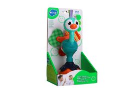 Jucarie bebe cu ventuza - paun