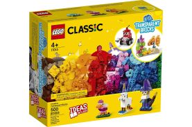 Lego classic caramizi transparente creative 11013