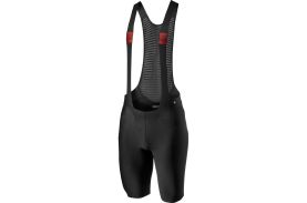 Pantaloni scurti cu bretele Castelli Premio Black Negru XXL