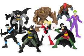 Batman set de 8 eroi minifigurine 5cm