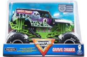 Monster jam macheta metalica scara 1 la 24 grave digger - 6056716