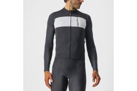 Tricou cu maneca lunga Castelli Prologo 7 LS, Antracit/Alb, XXL