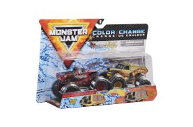 Monster jam set 2 masinute northern nightmare si earth shaker color change
