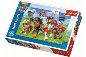 Puzzle trefl 60 patrula catelusilor gata de actiune