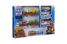 Patrula catelusilor set 6 masinute metalice off road edition