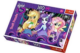 Puzzle trefl 160 fetele equestria la bal