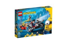 Lego minions urmarire de neoprit cu motocicleta tbc 75549