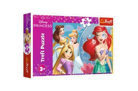 Puzzle trefl 30 disney princess printese fericite