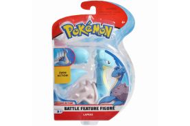 Pokemon figurina lapras mereu in miscare