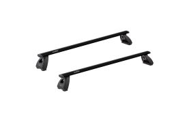Sistem bare transversale Hakr Wing Black aluminiu pentru VOLKSWAGEN Transporter (T6, T6.1), 4 usi Double Cab, an fabricatie 2003 - 2015, Sistem cu prindere in puncte fixe