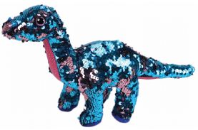 Plus ty 15cm boos dinozaur marin cu paiete
