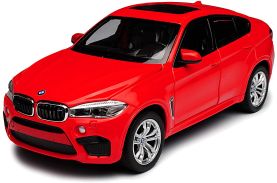Masinuta metalica bmw x6m rosu scara 1 la 24
