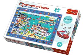 Puzzle trefl 70 de observatie vizita in port