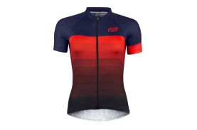 Tricou Force F Ascent Lady Albastru-Rosu L