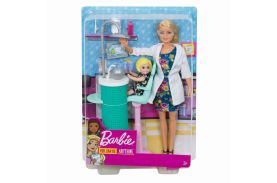 Barbie cariere set mobilier cu papusa la stomatolog