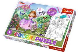 Puzzle trefl color 20 sofia in padure