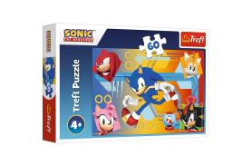 Puzzle trefl 60 sonic in actiune