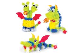 Set creativ spin master bunchems dragoni stralucesc in intuneric