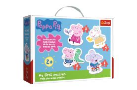 Puzzle baby clasic simpatica peppa pig 18 piese