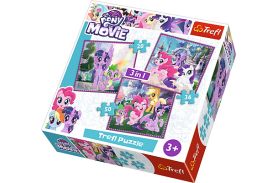 Puzzle trefl 3in1 magia prieteniei