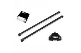 Bare transversale Thule Evo Fixpoint Slidebar pentru MERCEDES BENZ CLA (C118) 4 usi Coupe, model  2019 - prezent, Sistem cu prindere in puncte fixe