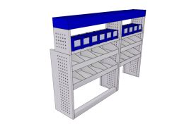 Sistem mobilier modular pe partea stanga Provan 57-1-115-00 pentru FIAT Talento 2016, ampatament L1 (3098 mm), inaltime H1 (1971 mm)
