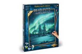 Kit pictura pe numere schipper lumini polare