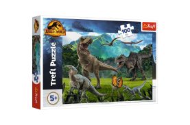 Puzzle trefl 100 piese jurassic world lumea dinozaurilor