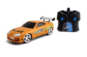 Masinuta metalica cu telecomanda fast and furious rc brian's toyota scara 1:24