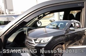 Paravanturi Heko Compatibile SSANGYONG Musso 2014-Prezent - fata