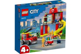 Lego city statia si masina de pompieri 60375