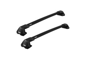 Bare transversale Thule Edge Clamp Wingbar Edge Black pentru PEUGEOT 3008, 5 usi SUV, model 2024 - prezent (Without Flush Railing), Sistem cu prindere pe plafon normal