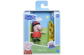 Peppa pig figurina prietenii amuzanti peppa pig cu skateboard 7cm
