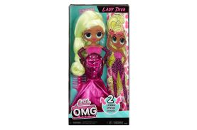 L.o.l. surprise! omg lady diva papusa fashionista cu accesorii