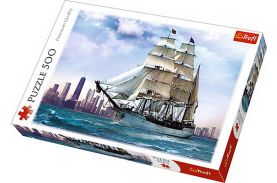 Puzzle trefl 500 navigand spre chicago