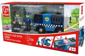 Hape masina de politie cu sirena