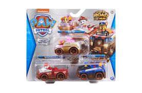 Patrula catelusilor set 3 masinute metalice scara 1:55