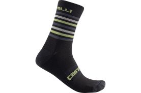 Sosete Castelli Gregee 15 Negru/Antracit S/M 36-39