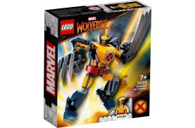 Lego superheroes armura de robot a lui wolverine 76202