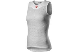 Bluza corp fara maneci Castelli PRO Issue 2 W SL de dama Alb L