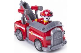 Figurina si autovehicul paw patrol marshall si masina de pompieri
